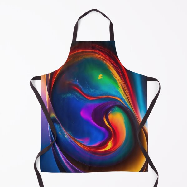 Item preview, Vibrant Cosmic Wave Encased in Motion designed and sold by ArtComixHaven.