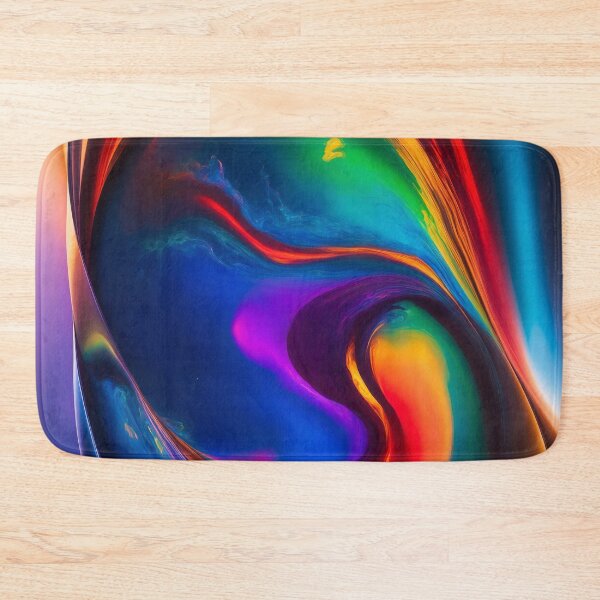Item preview, Vibrant Cosmic Wave Encased in Motion designed and sold by ArtComixHaven.