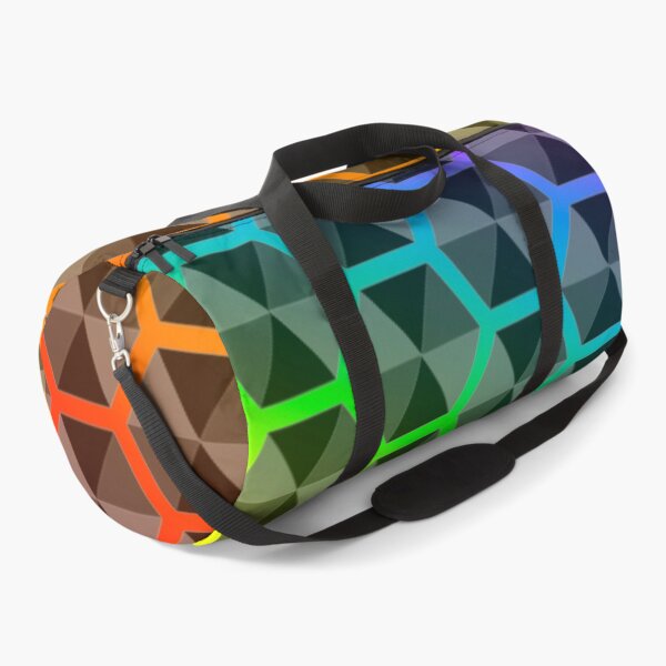 Artikelvorschau, Regenbogen Sechseck Waben Gamer Muster entworfen und verkauft von PhyrexiaB.