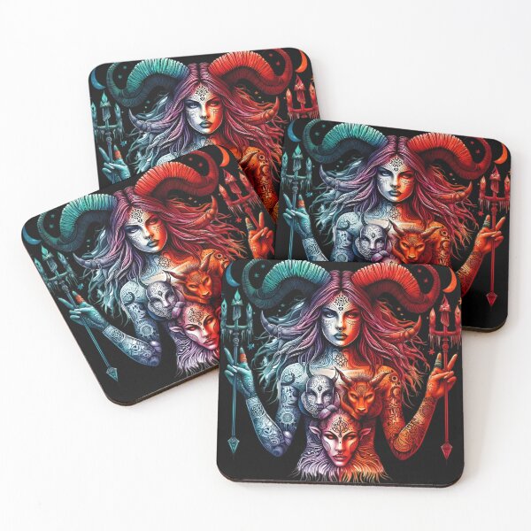 Item preview, Dual-Faced Demoness designed and sold by CASSINI-1997.