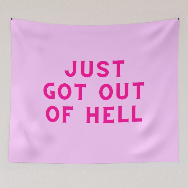 Item preview, JUST GOT OUT OF HELL- BADASS QUEEN designed and sold by AlfaEcho.