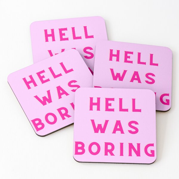 Item preview, HELL WAS BORING designed and sold by AlfaEcho.
