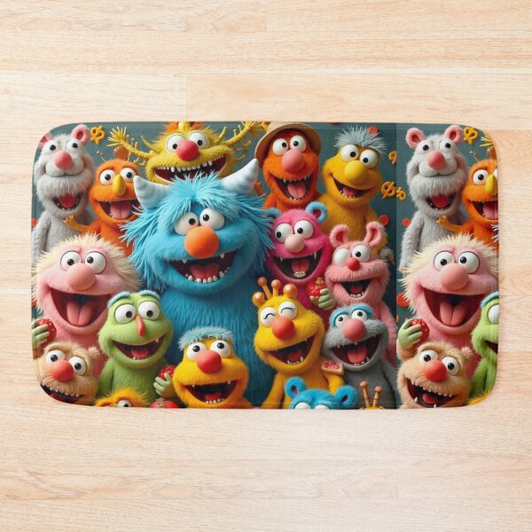 Item preview, CUTE FUZZY FUNNY COLORFUL CREATURES MONSTERS ART #14 designed and sold by Arts4U.