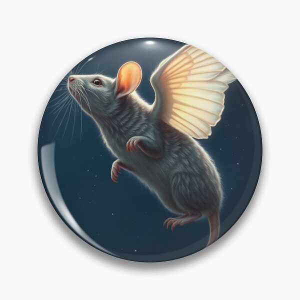 Item preview, Flying pet rat angel designed and sold by Cottageshop.