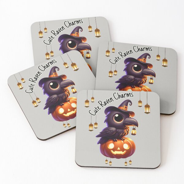 Item preview, Charming Raven Lantern: Cute Halloween Design designed and sold by Dantin.
