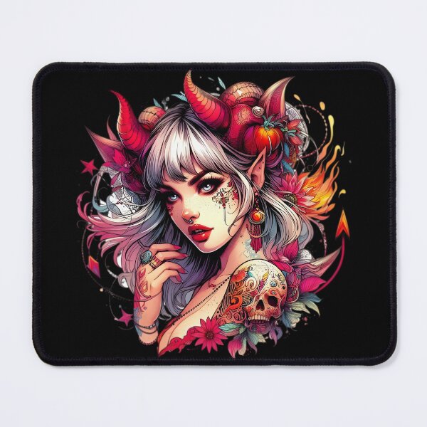 Item preview, Horned Temptress designed and sold by CASSINI-1997.