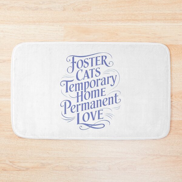 Item preview, Foster Cats. Temporary Home, Permanent Love designed and sold by Crazy Before Cats.