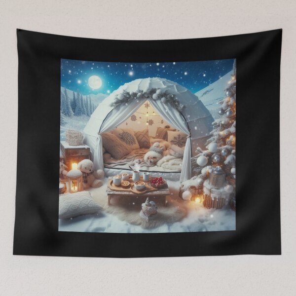 Item preview, Christmas Igloo 1 designed and sold by Sybille-Yates.