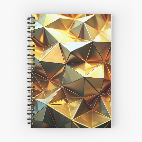 Item preview, Beautiful golden 3D pattern with metallic reflections designed and sold by Rostislav Bouda.