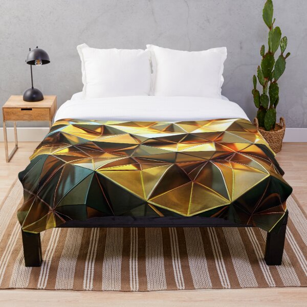 Item preview, Beautiful golden 3D pattern with metallic reflections designed and sold by Rostislav Bouda.