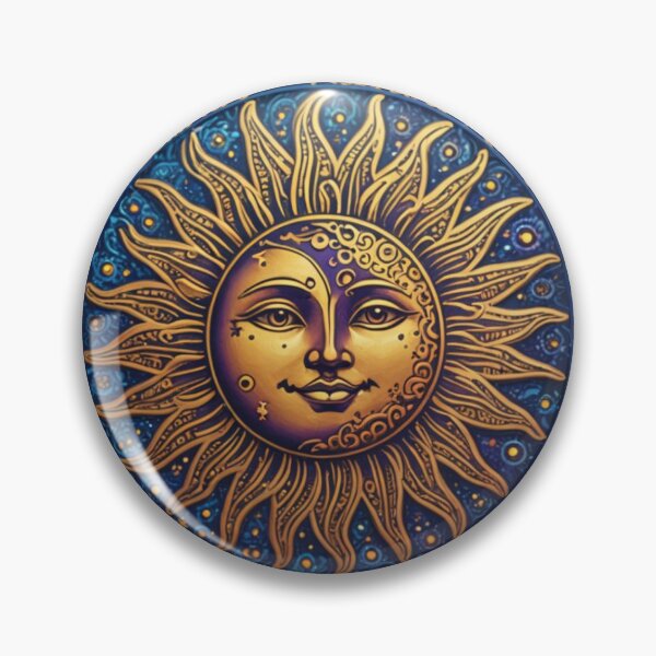 Item preview, Sun tapestry art celestial sun design designed and sold by Cottageshop.