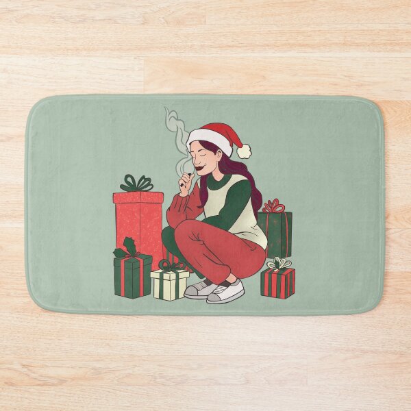 Item preview, Cannamom Christmas ; mom wrapping presents designed and sold by GobboYaga.
