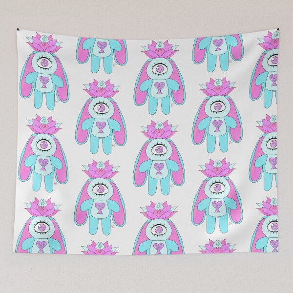 Item preview, Lotus Bunny designed and sold by UrbanAlienShops.