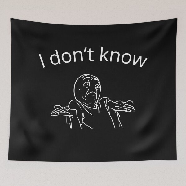 Item preview,  I Don't Know - Graphic Tee designed and sold by JDGeoShop.