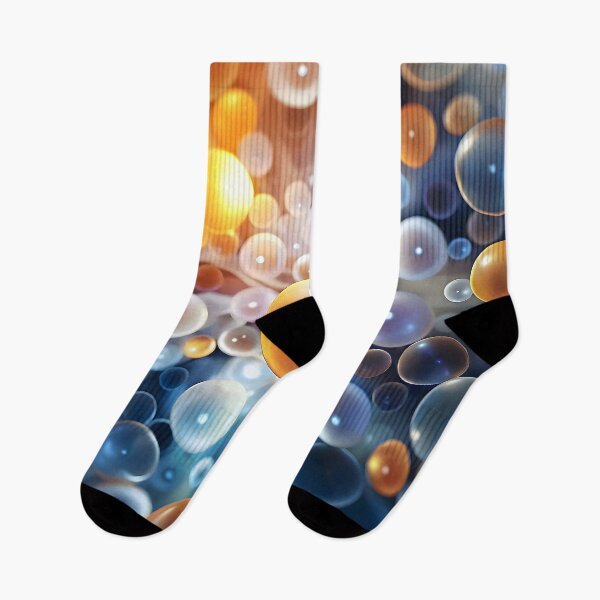 Item preview, Pattern of many coloured orange and blue balls designed and sold by Rostislav Bouda.