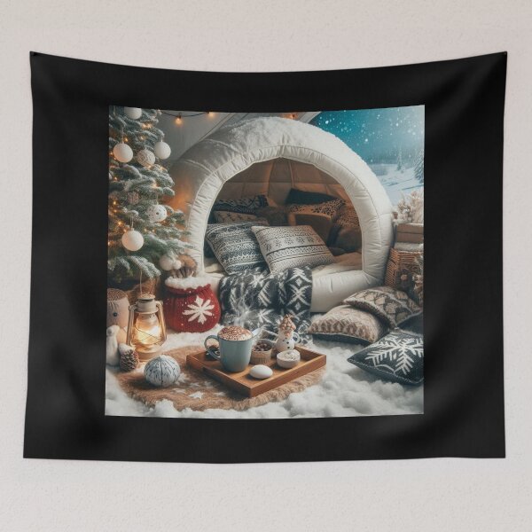 Item preview, Christmas Igloo 2 designed and sold by Sybille-Yates.