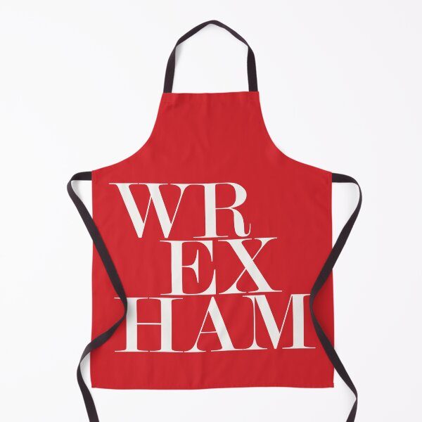 Item preview, Wrexham (Red) Typography Minimalist Patriotic Travel Souvenir designed and sold by kakarikihill.