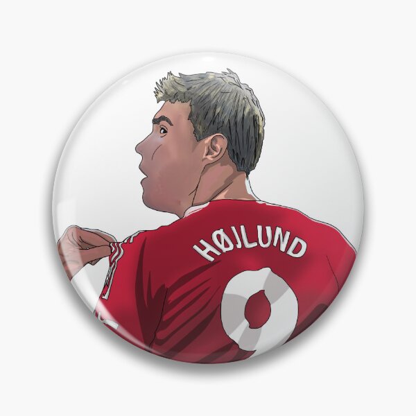Item preview, Rasmus Hojlund: MUFC’s Next Goal Machine designed and sold by GrizzlyCollective.