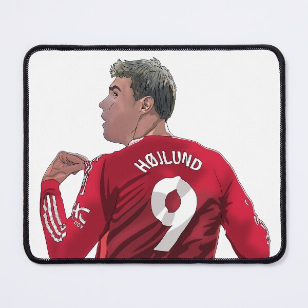 Item preview, Rasmus Hojlund: MUFC’s Next Goal Machine designed and sold by GrizzlyCollective.