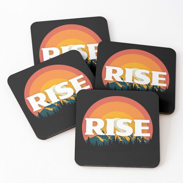Item preview, RISE: Motivational & Adventurous Art designed and sold by KeikoIkari.