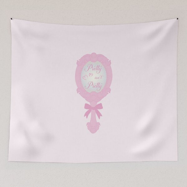 Item preview, Pretty isn't pretty Mirror designed and sold by coquettecat.