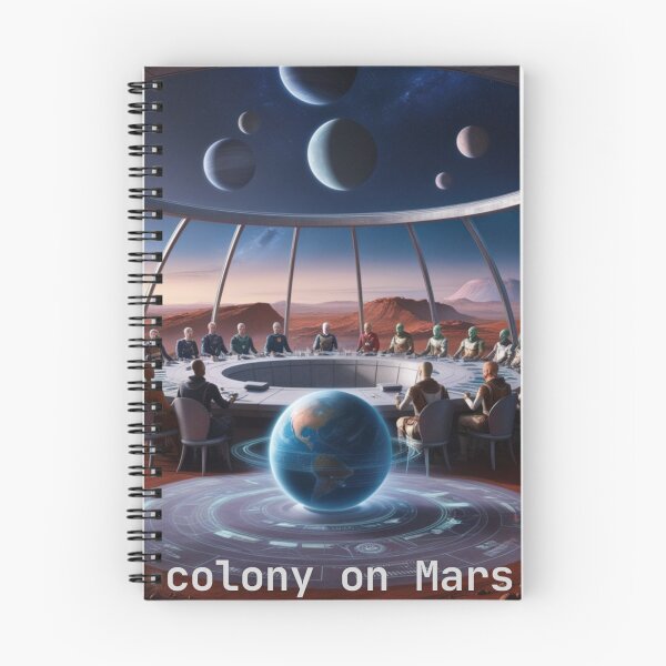 Item preview, Colony on Mars designed and sold by Sunci.