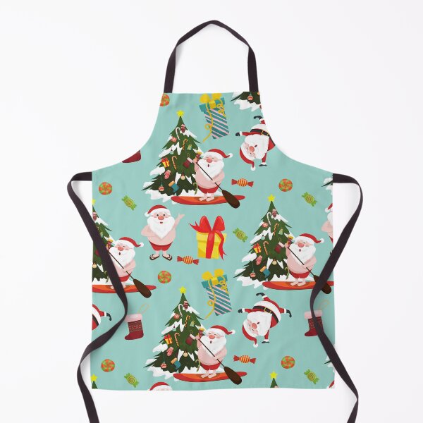 Item preview, standup paddleboarding surfing santa christmas designed and sold by Gossip Rag.