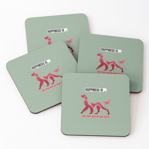 Item preview, Happiness Is Time Spent With My Irish Setter designed and sold by LaPaz361.