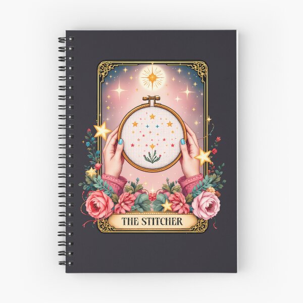 Item preview, The Stitcher Tarot Card Cross Stitching designed and sold by stylesip.