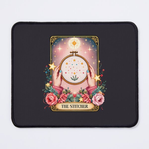 Item preview, The Stitcher Tarot Card Cross Stitching designed and sold by stylesip.
