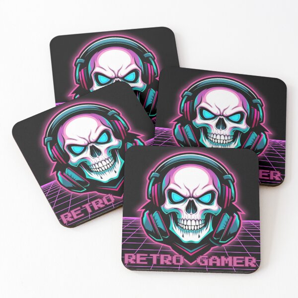 Item preview, Retro Skull Gamer: Playing Till the End designed and sold by NosionDesigns.