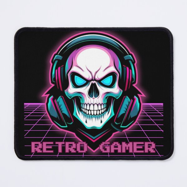 Item preview, Retro Skull Gamer: Playing Till the End designed and sold by NosionDesigns.