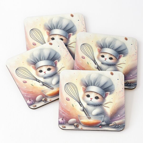 Item preview, Would You Like To Cook With This Cat Chef? designed and sold by NoelaniArt.