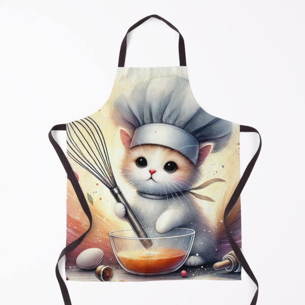 Item preview, Would You Like To Cook With This Cat Chef? designed and sold by NoelaniArt.