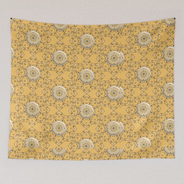 Item preview, Harmonious Geometric Pattern with Stellar Accents designed and sold by taherismail.