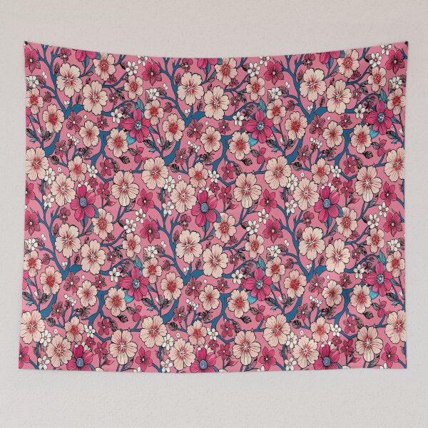 Item preview, Blooming Sakura Dream designed and sold by AgarutanPrint.