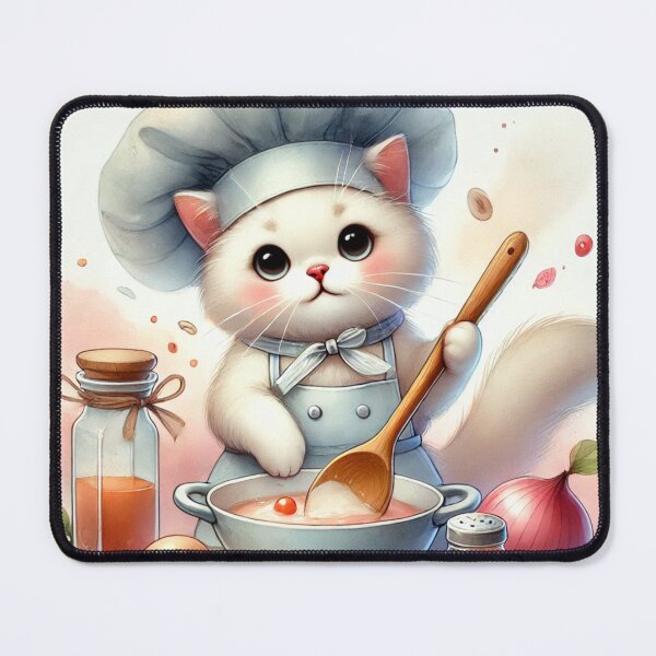Item preview, Wouldn't You Like To Cook With The Cat Chef! designed and sold by NoelaniArt.