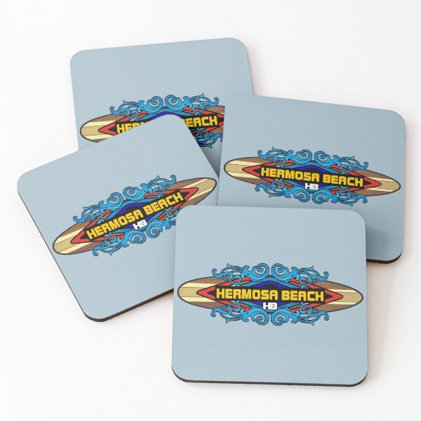 Item preview, Hermosa Beach California vintage surfboard monogram designed and sold by studioss76.