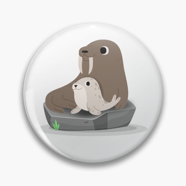 Item preview, Walrus & Seal Buddies for kids designed and sold by ViYa1.