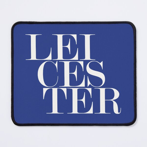 Item preview, Leicester UK City Typography Minimalist Patriotic Travel Souvenir designed and sold by kakarikihill.