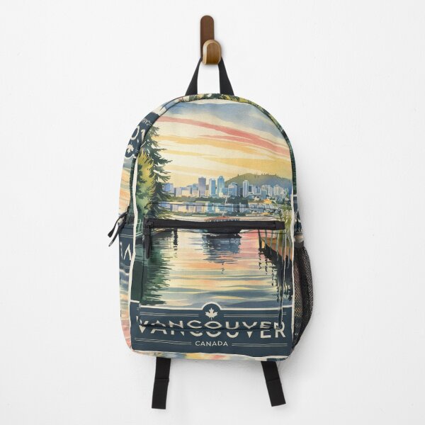 Item preview, Vancouver Vintage Travel Poster designed and sold by TravelerRat.
