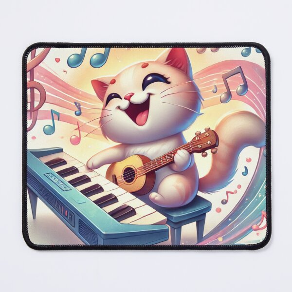 Item preview, Play Along With The Musical Cat! designed and sold by NoelaniArt.