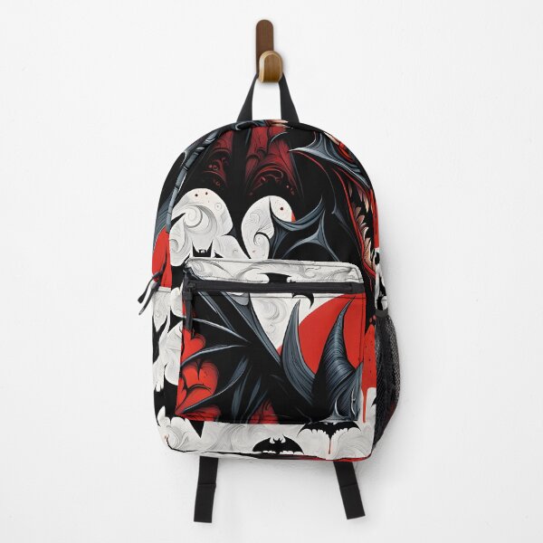 Item preview, Demonic Bat on Gothic Background designed and sold by MandalasShops.