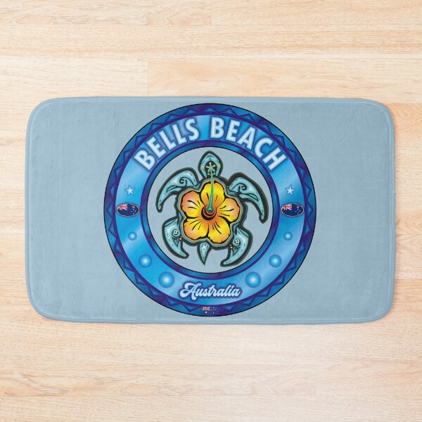 Item preview, Bells Beach Victoria Australia sea turtle hibiscus designed and sold by studioss76.