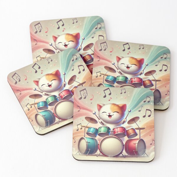 Item preview, Meet The Cat Percussionist Extraordinaire!!! designed and sold by NoelaniArt.