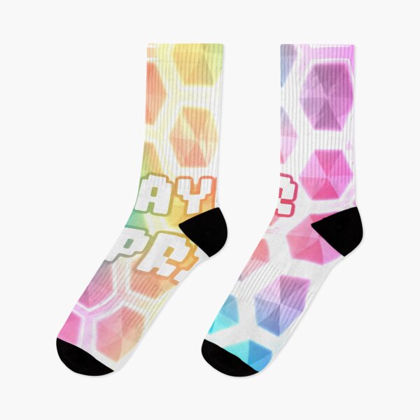 Item preview, Gaymer Pride Gamer LGBT Rainbow Hexagons designed and sold by PhyrexiaB.