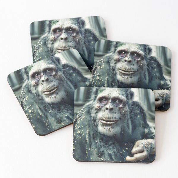 Item preview, Eerie Kinship Chimpanzee designed and sold by Carol Gilden.
