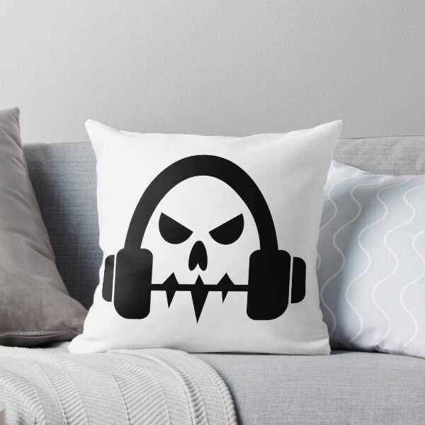 Item preview, Skull With Headphones - Music Themed Horror designed and sold by Micosmile.