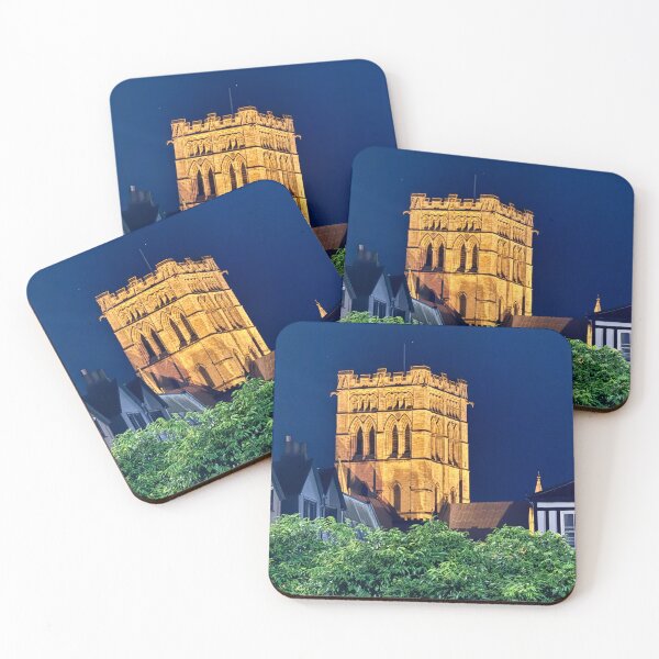 Item preview, St John the Baptist Catholic Cathedral at night, Norwich Norfolk designed and sold by MyriadNorfolk.
