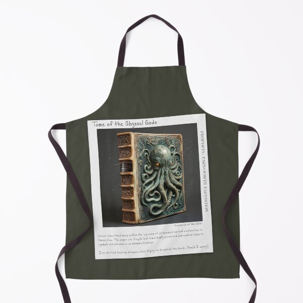 Item preview, Tome of the Abyssal Gods, Dame Julia Farnsworth Book Expeditions designed and sold by Playing In Mud.